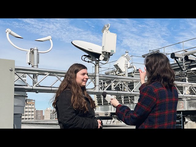 Station météo sur le toit du PK | La minute UQAM