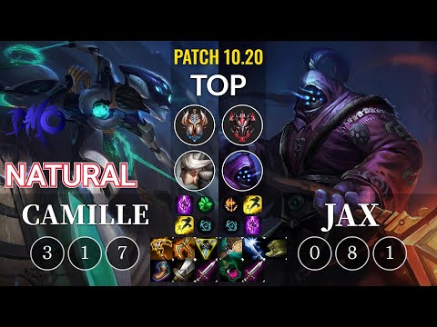 DMO Natural Camille vs Jax Top - KR Patch 10.20