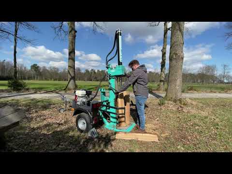 ETRAMO HMG Houtkliefmachine 17 Ton / Fendeuse de bûches 17Ton