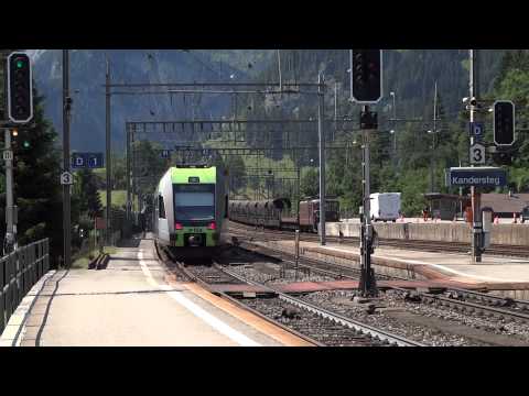 Kandersteg train departure 1
