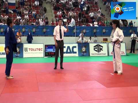 [-63kg] YILANCI, Hulya (TUR) - FARIN, Bar (ISR) - ECh U17 Cottonera 2011