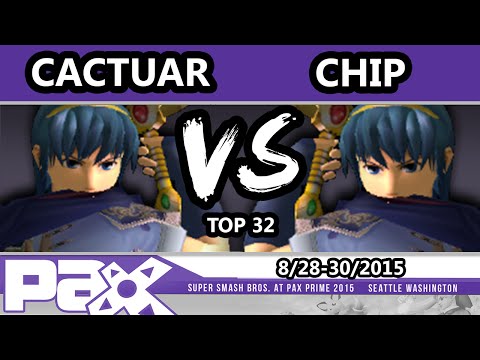 S@P - SP | Cactuar (Marth) Vs. Chip (Marth) SSBM Top 32 - Smash Melee