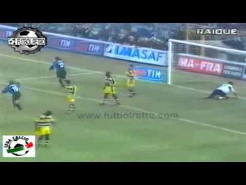 Serie A 1999-2000, day 20 Parma - Inter 1-1 (Vieri, Crespo)