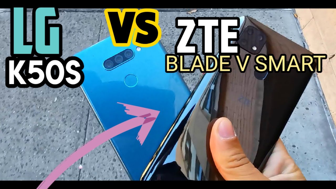 LG K50S VS ZTE Blade V Smart| gaming, cameras, performance!