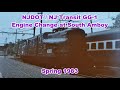 NJDOT NJ Transit GG 1 Engine Change At South Amboy Spring 1983