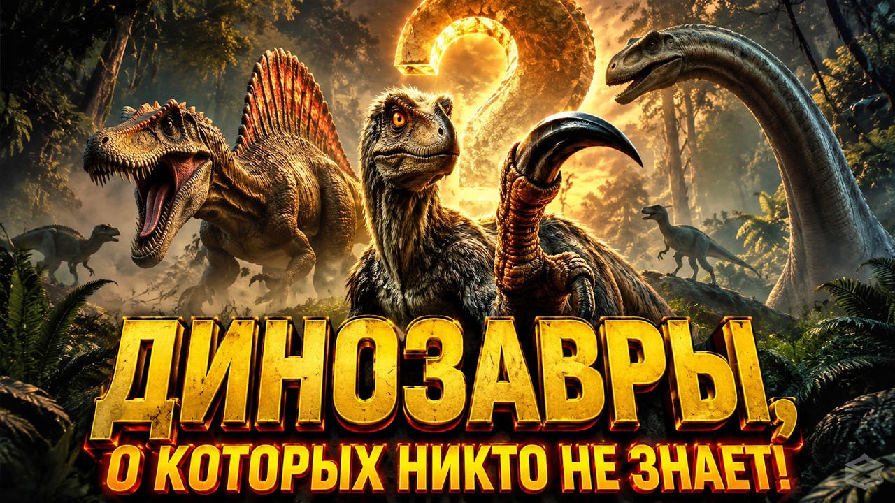 РЕДКИЕ ДИНОЗАВРЫ, О КОТОРЫХ ВЫ НИКОГДА НЕ СЛЫШАЛИ | Тайны мезозоя