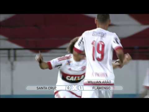 Brasileirão 2016 - Santa Cruz 0 x 1 Flamengo