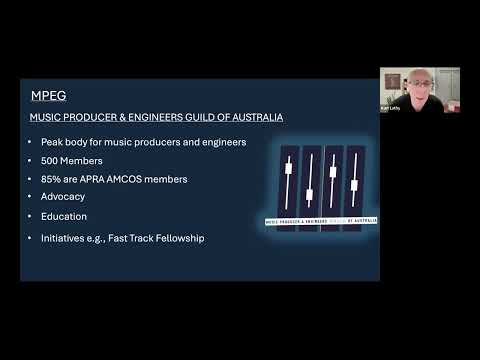 APRA AMCOS for Producers with Kurt Luthy MPEG