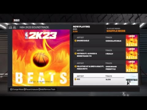 NBA 2K23 Soundtrack Songs List PS5