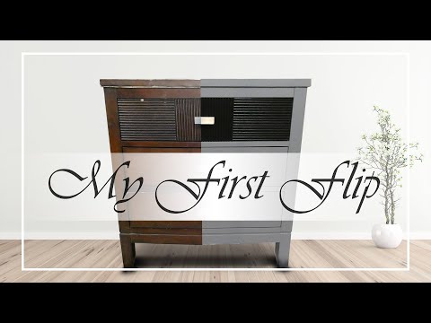 My First Furniture Flip! WOW! HOW?