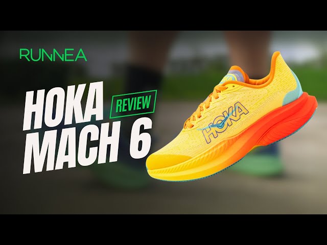 Vídeo relacionado con HOKA ONE ONE Mach 6 Zapatillas para hombre, 41.5 EU