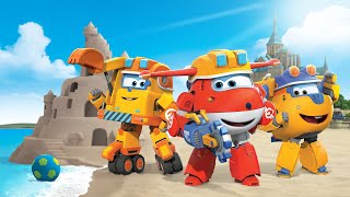 Download lagu [Episod pasukan Superwings s3] Bangun Pasukan | Pengorek | Kren | Kenderaan berat mp3