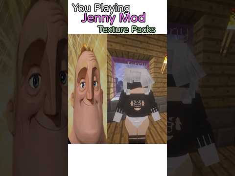 When Jenny Mod get worsen #minecraft #mod