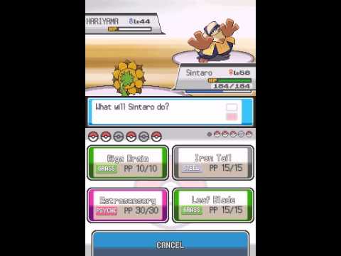 Pokemon HeartGold Randomizer Gold vs Janine (Fuschia Gym)