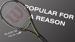 WHY is THIS RACKET so POPULAR? | WILSON BLADE 16x19 tennisracket review