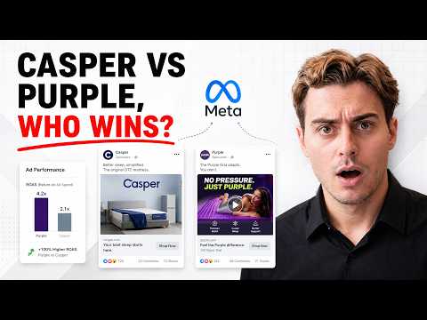 Why Purple's Meta Ads Beat Casper (Full Breakdown)