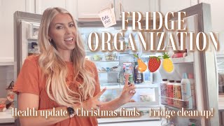 PRODUCTIVE DAY! FRIDGE ORGANIZATION, CHRISTMAS SHOP, HEALTH UPDATE! Typically Katie