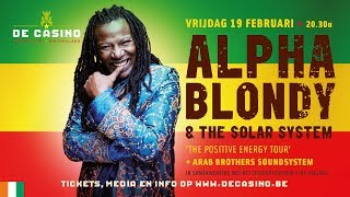 Alpha Blondy - Rainbow In The Sky @ De Casino Sint-Niklaas 2016