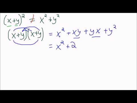 Classic Algebra Mistakes