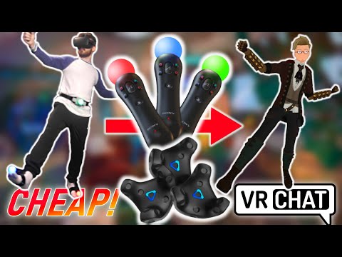 The best quality full body tracking on a budget! | PlayStation move Service to SteamVR Full Tutorial