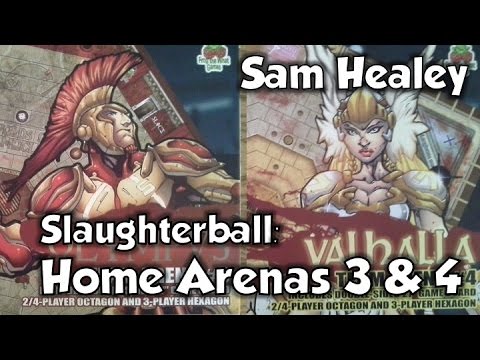 Slaughterball Home Arenas: Team Swords of Damocles and Team Valkries - with Sam Healey