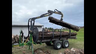 جديد العربات المقطورة شاحنة نقل الأخشاب Farma T8 | صورة 4 - Autoline