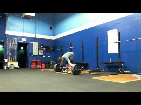Training Week 16: Day 3: Snatch Singles @ 89% of 1 RM (Round 6) (05/07/2015)