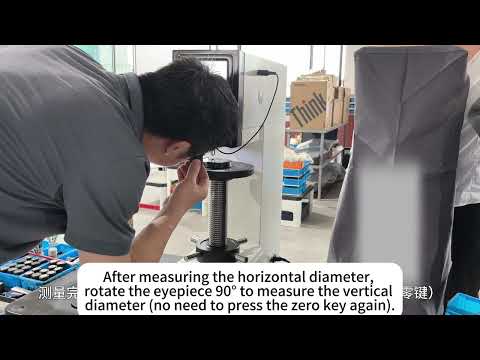 Digital Brinell Hardness Tester TIME®6203, touch screen hardness tester factory, HBW hardness test.