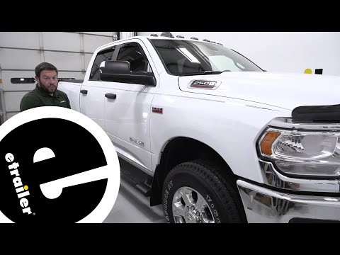 etrailer | Install: WeatherTech Side Window Rain Guards with Dark Tinting on a 2022 Ram 2500
