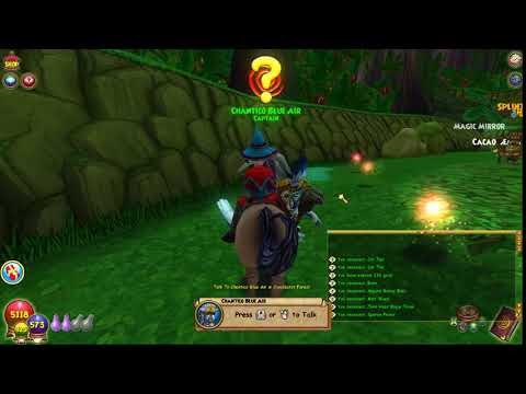 Wizard101 2018 Spring Test Realm: New Quest 'ding'