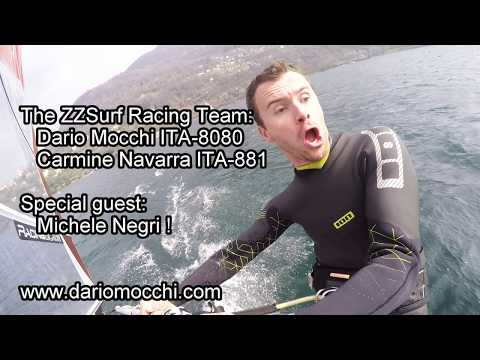 Slalom Windsurfing Lake Maggiore - RacingBlade 8.6 mq & Starboard 85 2018