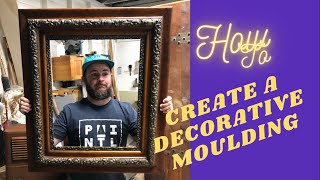 HOW TO: Create a Decorative moulding (Picture Frame Repair)
