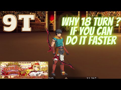 Min Turn Arash CQ - 9T | Exhibiton 3 Stellar Rainfall | Challenge Quest [FGO]