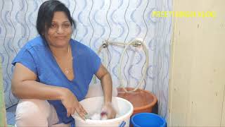 Bedsheet Cleaning Desi Style VlogHygienic vlog  De
