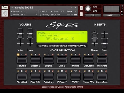 Free Download Yamaha S90 ES v1.6 KONTAKT