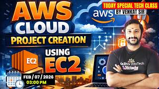 AWS Cloud Project Creation Using EC2 🔥 | Cloud Computing Training in Chennai | #kaashivinfotech