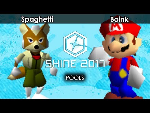 Shine 2017: MCG | Spaghetti (Fox) V Boink (Mario) - Smash 64 | Pools