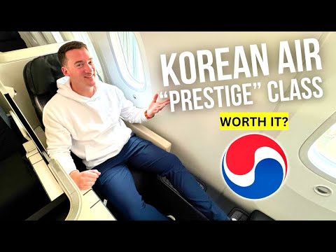 Is Korean Air Prestige Class Business Class Any Good? Seoul to Osaka 787-9