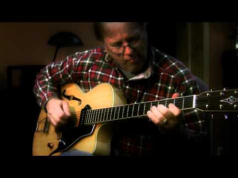 Alvarez AD65CE Archtop P90 image 9