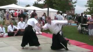 preview picture of video 'Aikido Demonstration Gladsaxe Day 2010'