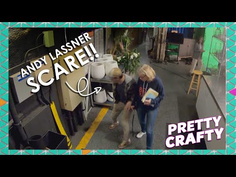 Pretty Crafty: Most Gifted Wrapper Laura Scares Ellen's Executive Producer Andy Lassner