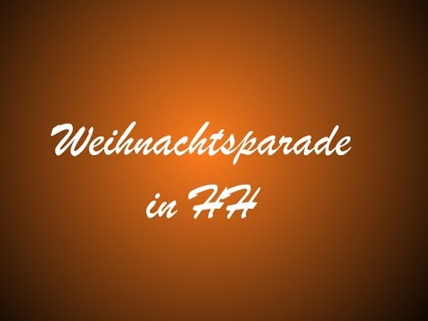 Weihnachtsparade in HH - Mönckebergstraße - am 23.12.2017