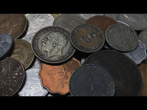 STRUCK SILVER Hunting Half Pound of Foreign Coins - Bag #26