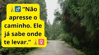 A arte de seguir em frente