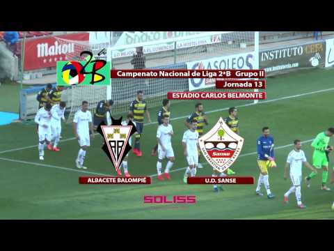 Resumen Albacete Balompié vs UD Sanse.