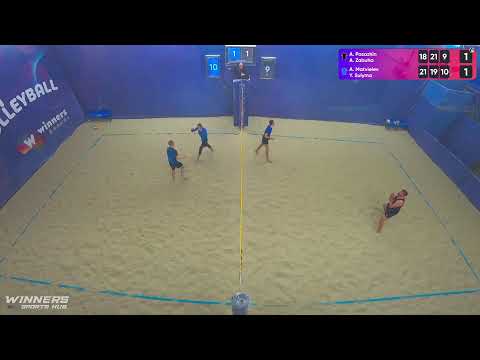 08:45 A. Pasazhin / A. Zabuha - A. Matvieiev / Y. Sulyma 29.11.2022 | Winners Beach Volleyball