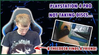 PlayStation 4 Pro Not Taking In Discs After Customer Cleaned Console - Diagnosis & Repair!