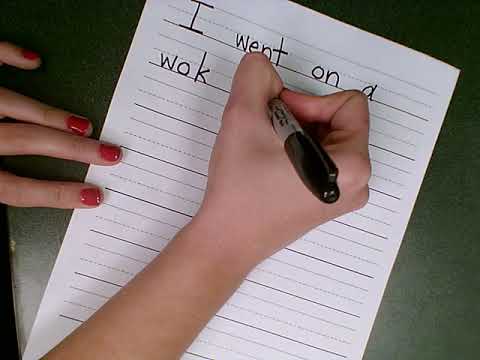 Writing Words in Parts