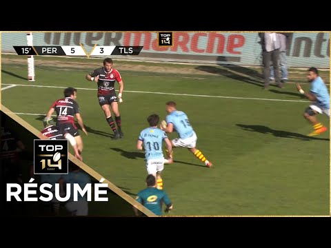 TOP 14 - Résumé USA Perpignan-Stade Toulousain: 36-13 - J17 - Saison 2021/2022