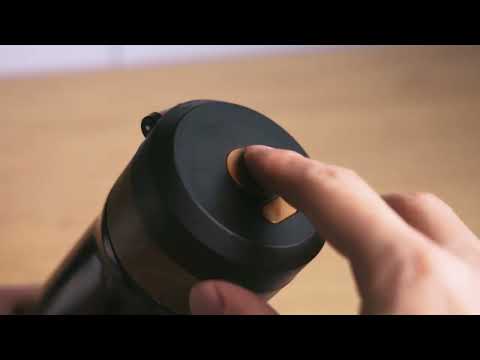 Sesama Classic Portable French Press Coffee Mug 12 oz with Carry Loop,  French Press Coffee Maker